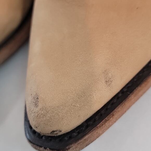 Liberty Black Fringe Cowboy Ankle Boots, 8 - Picture 12 of 13